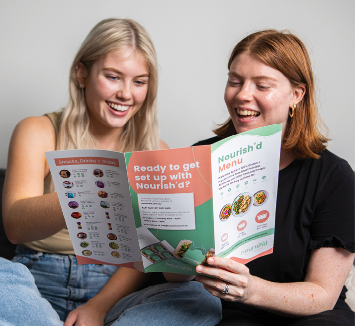Stated line item ndis meals delivery nourishd
