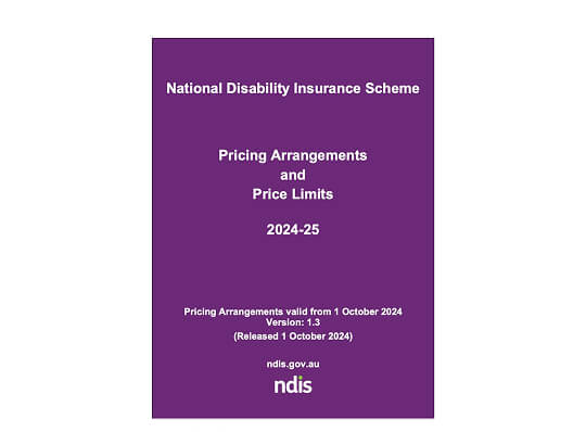 NDIS Policy for Meal Preparation and Delivery cover