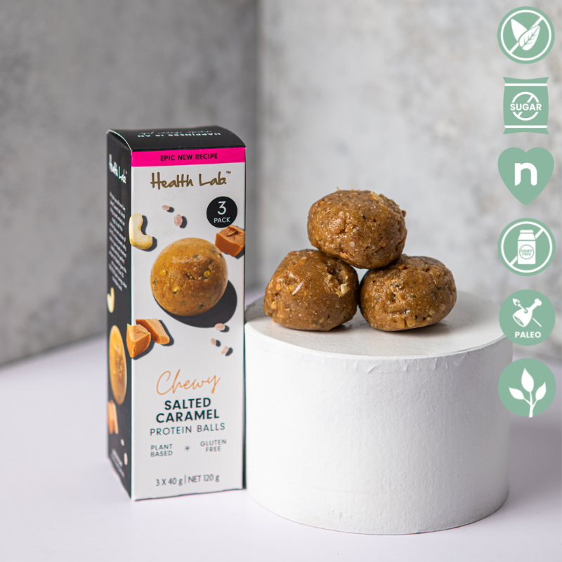 DISCONTINUED Protein Balls: Salted Caramel (3 Pack)