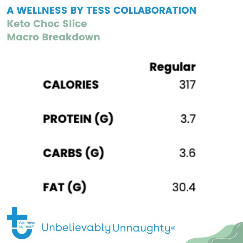 Keto Chocolate Slice Nourishd