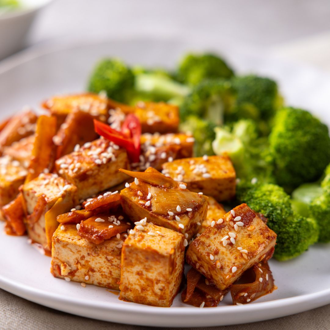 Korean Sesame Tofu