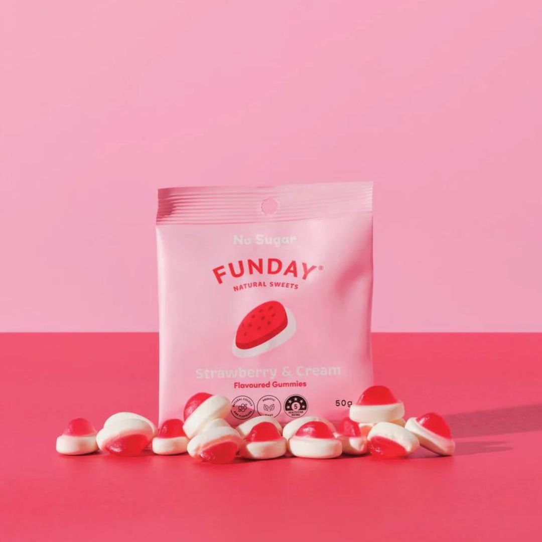 Funday Sweets - Strawberry & Cream