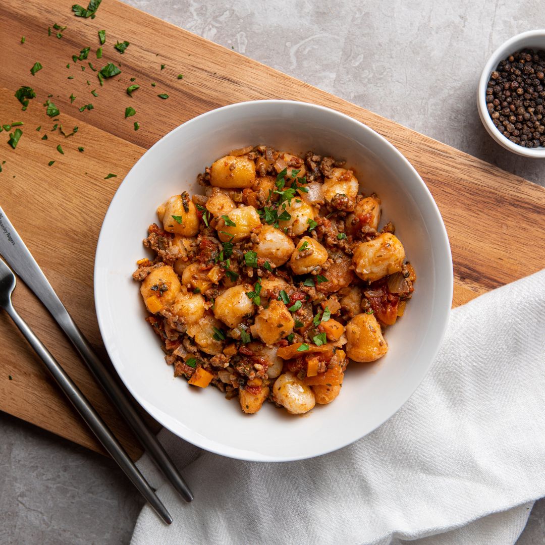 Beef Bolognese Gnocchi