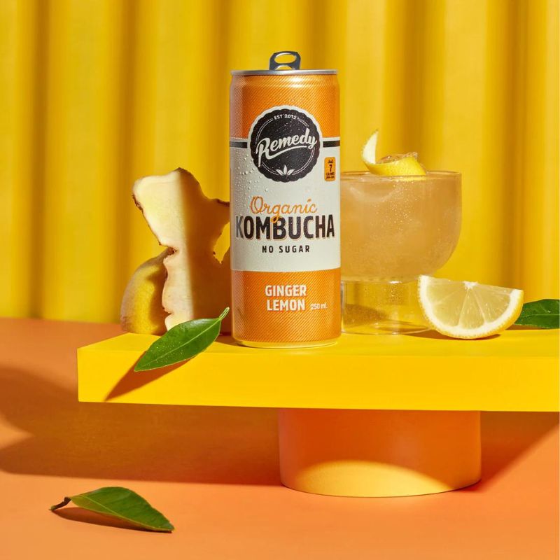 Remedy Kombucha - Ginger Lemon