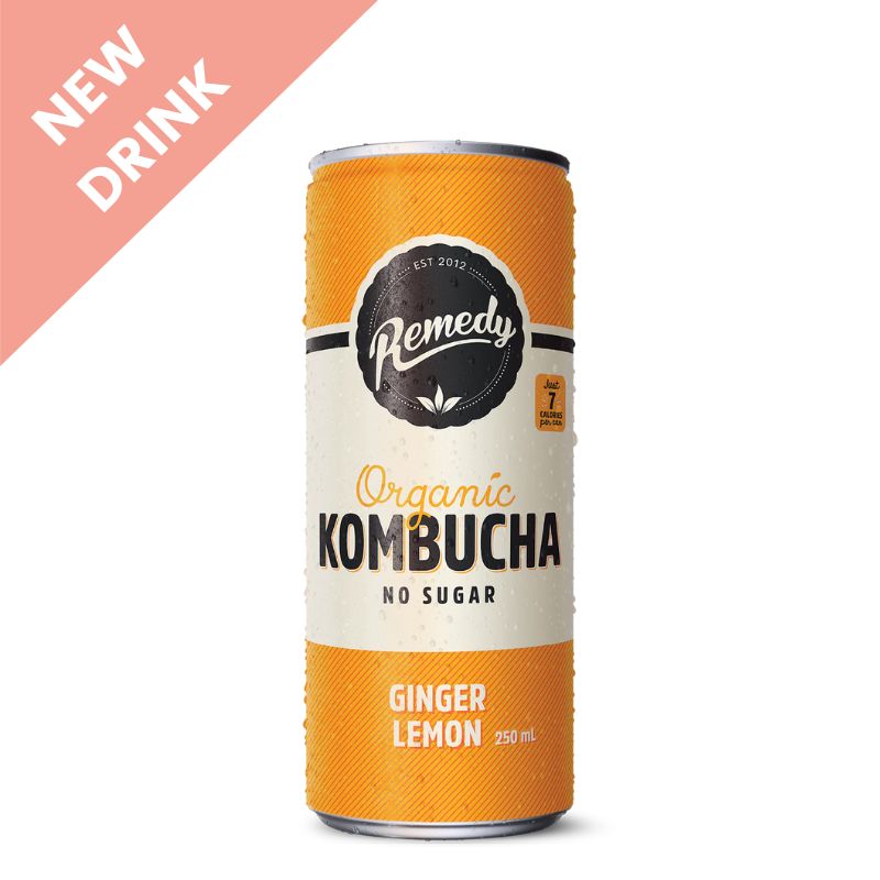 Remedy Kombucha - Ginger Lemon