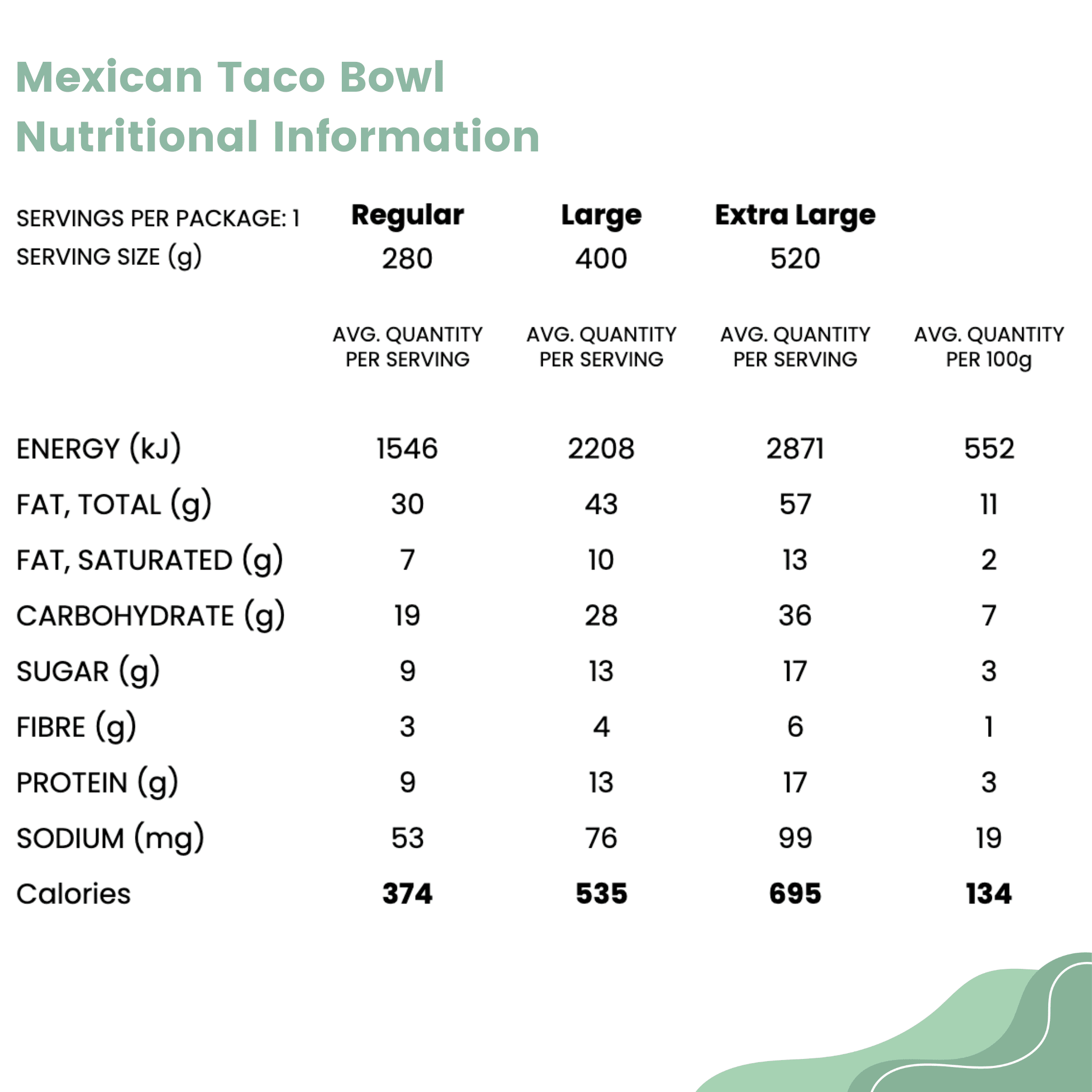 Mexican Taco Bowl