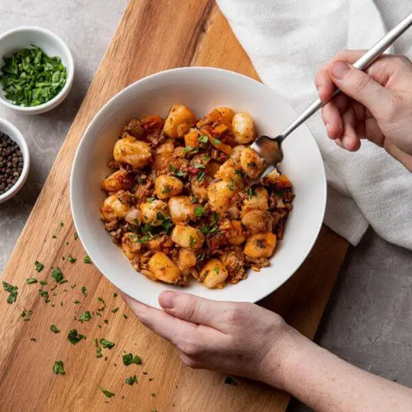 Beef Bolognese Gnocchi