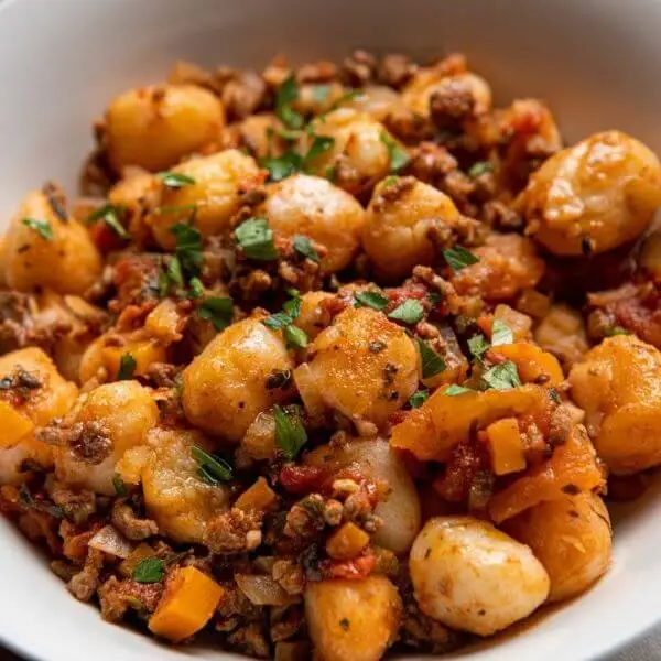 Beef Bolognese Gnocchi