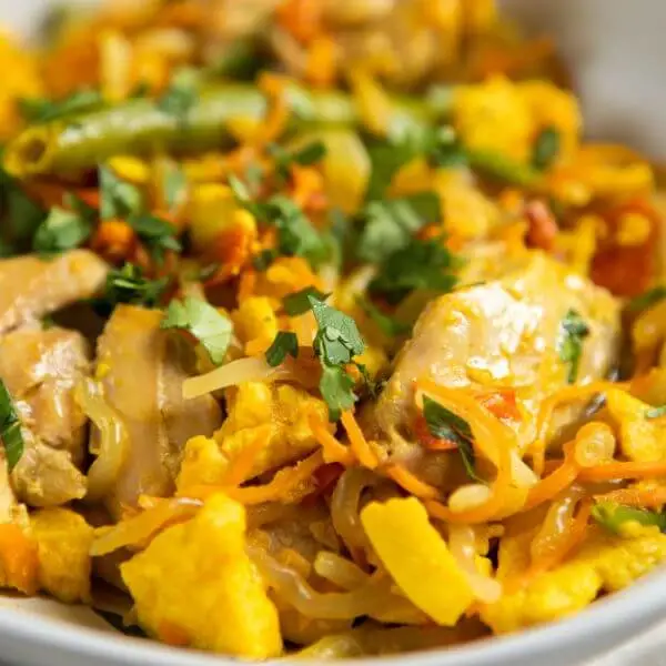 Chicken Singapore Noodles